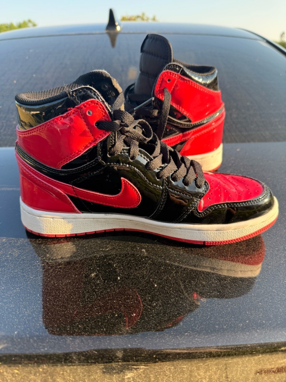 Air Jordan 1 High OG Patent Bred